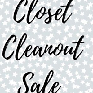 CLOSET CLEAR OUT!! MAKE BUNDLE & GET AN OFFER YOU CAN’T REFUSE! 💜❤️
